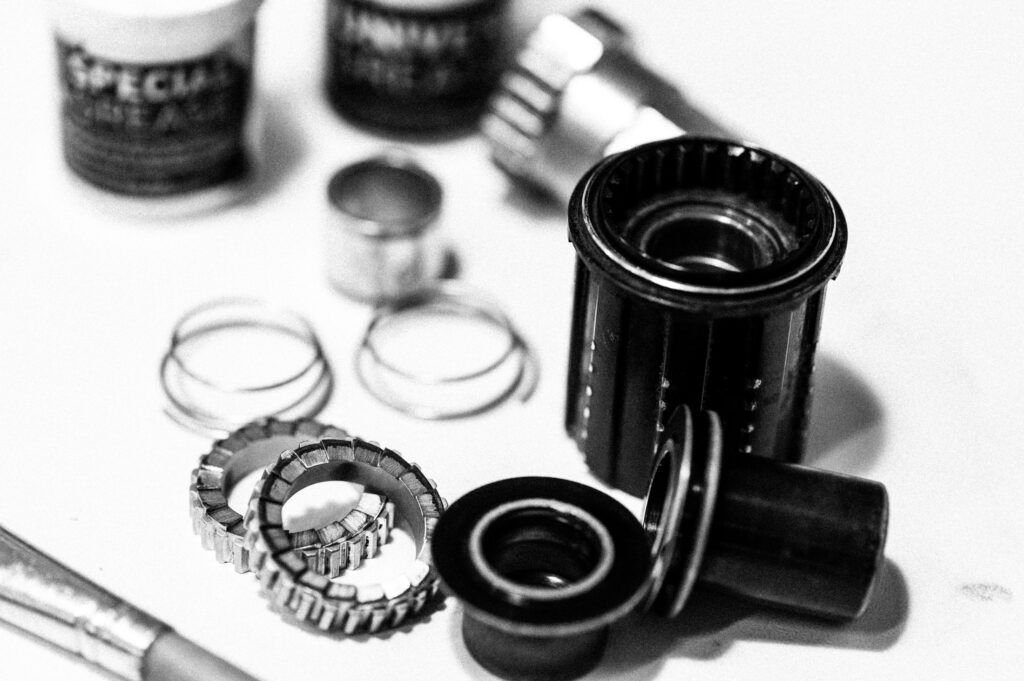 Professional rear hub freewheel service