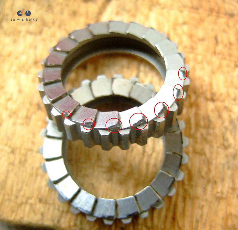 worn DT Swiss star ratchet